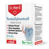 Capsule vegane pentru controlul greutatii Dr Herz 60 buc