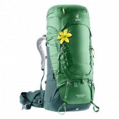 Rucsac aircontact 60+10 sl leaf-forest femei trekking deuter foto