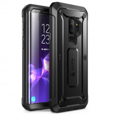 Carcasa 360 grade Supcase Unicorn Beetle Pro Samsung Galaxy S9 Plus cu protectie display, Negru foto