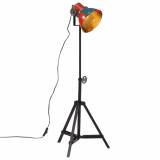 VidaXL Lampă de podea 25 W, multicolor, 35x35x65/95 cm, E27