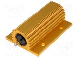 Rezistor TE Connectivity 33&Omega; 100W &plusmn;5% cu radiator &icirc;nşurubare