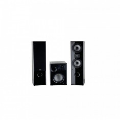Sistem audio akai ss034a-66t 2.1 100 w bluetooth usb karaoke negru boxe active 21 akai foto