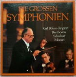 KARL BOHM - Beethoven / Mozart / Schubert - Cutie cu 3 Viniluri Deutsche Grammophon Perfecte