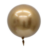 Balon latex auriu magic, rotund, 18&quot;, 45 cm
