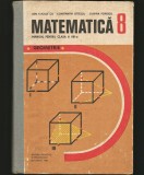Cumpara ieftin MATEMATICĂ - GEOMETRIE, MANUAL CLASA A 8 VIII-A - ION CUCULESCU, 1984, CARTONATĂ, Clasa 8, Matematica