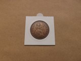 Marea Britanie / Anglia 1 Penny 1935 - George V, Europa, Bronz