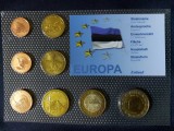 Set Euro - Probe - Estonia 2010, 8 monede
