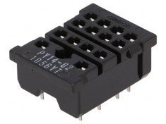 Stativ pentru relee H3YN-2, H3YN-4, MY4, MY4N, PY14-02 PCB 250VAC