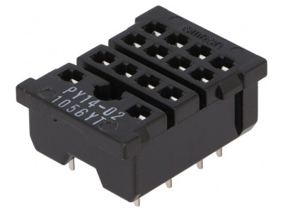Stativ pentru relee H3YN-2, H3YN-4, MY4, MY4N, PY14-02 PCB 250VAC foto
