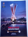 Program meci fotbal BENFICA Lisabona - CHELSEA (finala UEFA CUP 15.05.2013)