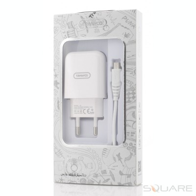 Incarcatoare Retea Tranyoo, V30, 2.1A Charge Kit, Micro USB Cable, White foto