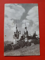 CARTE POSTALA SINAIA CASTELUL PELES ? RPR 1958 foto