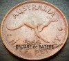 Moneda exotica HALF PENNY - AUSTRALIA, anul 1960 * cod 4301, Australia si Oceania