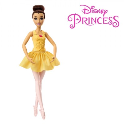 Păpușă Mattel Belle Balerină, Rochie Galbenă, 3+ Ani foto