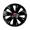 Set 4 capace roti Negre Cu Inel Cromat Energy R15 Compatibil Cu Suzuki