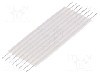 Banda FFC, {{Numar miezuri}} pini, lungime 25,4mm, seria Flexstrip, TE Connectivity - 3-1437130-6