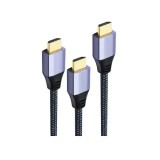 Set 3 cabluri HDMI Ddmall, 3 m fiecare, 8 k, multicolor