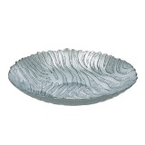 Cumpara ieftin Bol sticla argintie 40 x 8 cm