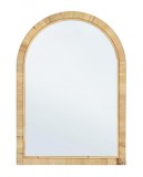 Cumpara ieftin Oglinda perete natur Hakima 50x2x70 cm
