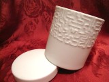 PORTELAN MAT ROSENTHAL SEMNAT CUNO FISHER BOMBONIERA / DOZA 12 CM ANUL 1961