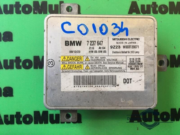 Calculator confort - droser far xenon BMW Seria 5 GT (2009-&gt;) [F07] 7237647