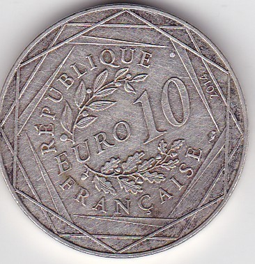 Franta 10 Euro 2014 foto