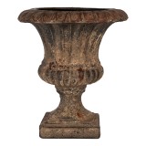 Cumpara ieftin Ghiveci flori ceramica maro &Oslash; 35x40 cm