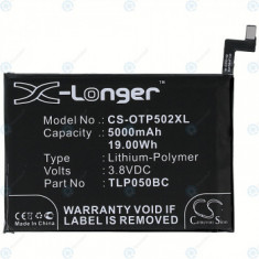 Baterie Alcatel Pixi 4 Plus Power (OT-5023E, OT-5023F) CS-OTP502XL 5000mAh