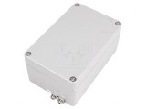Carcasă universală aluminiu gri ATEX 80x125x57mm