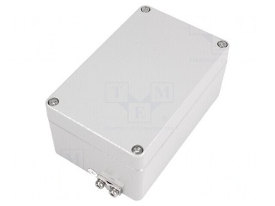 Carcasă universală aluminiu gri ATEX 80x125x57mm foto