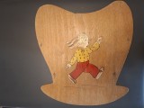 Cumpara ieftin Jucarie RSR vintage, colectie, antique, recuzita, Pat papusi