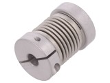 Cuplaj 6mm aluminiu/inoxidabil