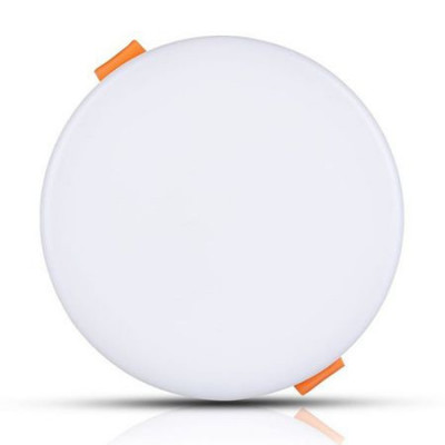 Panou LED rotund ajustabil 18W 4000K alb neutru foto