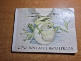 carte cartonata pentru copii - luna din lacul broastelor - din anul 1984