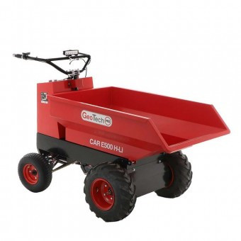 Roaba electrica Geotech Pro Mini Dumper Car E500 H-Li, 1000W, 48V, 15Ah, 6 km/h, 500 kg foto