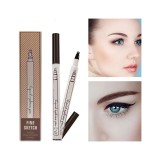 Creion sprancene efect Microblading Nuanta Dark Brown, Makeup