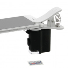 Microscop pentru telefon mobil smartphone foto