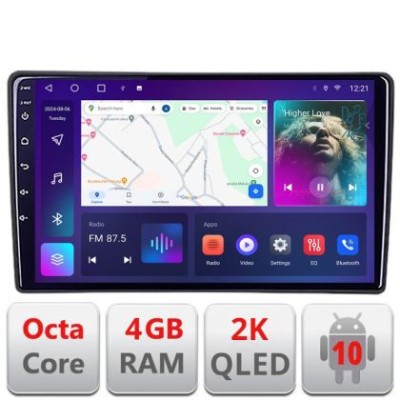 Navigatie Ford Transit 2019- varianta radio cd simplu Android Octa Core Ecran 2K QLED GPS 4G 4+32GB 360 KIT-transit-2019-a+EDT-E409-2K CarStore Techno foto