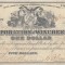 1861, 1 Dollar - Corporation of Winchester - Winchester, Virginia - SUA