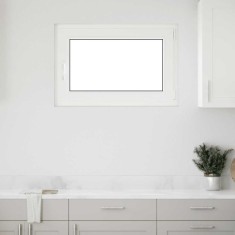 vidaXL Fereastră de subsol &bdquo;RISOR&rdquo; 90x70 cm oscilo-batantă DIN dreapta antracit