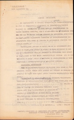 A2688N Buget pentru exploatarea bunurilor și &amp;icirc;ntreprinderilor expropriate de la evrei, județul Tecuci, 1941 foto