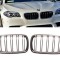 Grila dubla BMW F10 F11 M LOOK crom negru lucios NOU