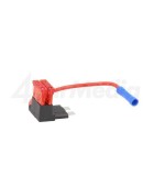 Splitter auto ATO 10A sigurante x2 1mm2 culoare rosu 4CarMedia