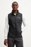 Columbia vestă sport Powder Pass culoarea negru, de tranzitie, 2126111