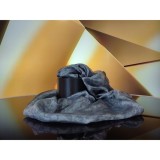 Cumpara ieftin Eșarfă Mătase Naturală Unisex Galatea, Gri Argintiu, 190x60cm, Made in Italy, Florală, Accesorii Modă Eleganță