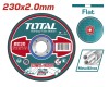 TOTAL - DISC DEBITARE METALE - 230MM PowerTool TopQuality