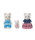 Figurine Sylvanian Families - Familia Ursuletilor Polari