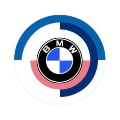 Set de 2 lampi led Logo BMW M portiera / usa auto Xentech Light - BMW-new