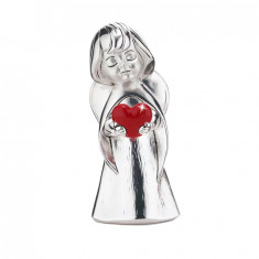 Statueta Argint Ingerul Pazitor 15cm Red Heart COD: 3606