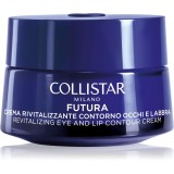 Collistar Futura Revitalizing Eye and Lip Countour Cream cremă intensivă cu efect de &icirc;ntinerire pentru ochi și buze cu efect revitalizant 15 ml